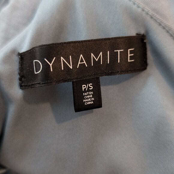 Blue Dynamite Midi Faux Wrap Dress - Picture 4 of 5